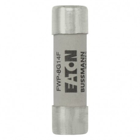 Fuse 8A 690VAC gR 14x51 - Fuse 8A 690VAC gR 14x51 FWP-8G14F EATON ELECTRIC Fuse-link, high speed, 8 A, AC 690 V, 14 x 51, gR, IEC, UL
