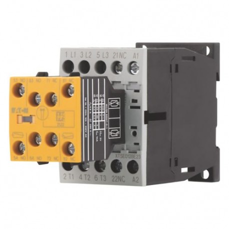 DILMS12-R23(110V50HZ,120V60HZ) - DILMS12-R23(110V50HZ,120V60HZ) 191735 Y7-191735 EATON ELECTRIC Safety device, 3 pole + 2 N/O + 3 N/C, electr..