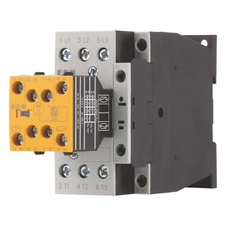 DILMS25-R23(230V50HZ,240V60HZ) - DILMS25-R23(230V50HZ,240V60HZ) 191758 Y7-191758 EATON ELECTRIC Safety device, 3 pole + 2 N/O + 3 N/C, electr..