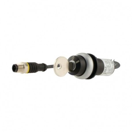 C22-WS3-MS1-K20-P1 - C22-WS3-MS1-K20-P1 186202 Y7-186202 EATON ELECTRIC Key-operated push-button, classic, momentary, 3 positions..