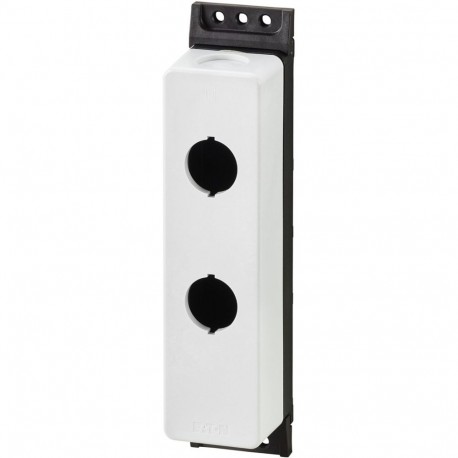 M22-FI2 - M22-FI2 197232 Y7-197232 EATON ELECTRIC Surface mounting enclosure, flat, 2 mounting locations, M22