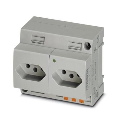 EO-N/PT/LED/DUO - EO-N/PT/LED/DUO 0804150 PHOENIX CONTACT Double socket