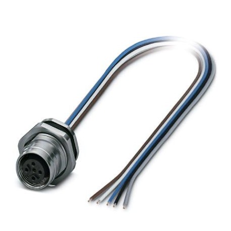 SACC-DSI-FS-5CON-M16/0,5 PP - SACC-DSI-FS-5CON-M16/0,5 PP 1027666 PHOENIX CONTACT Flush-type connector