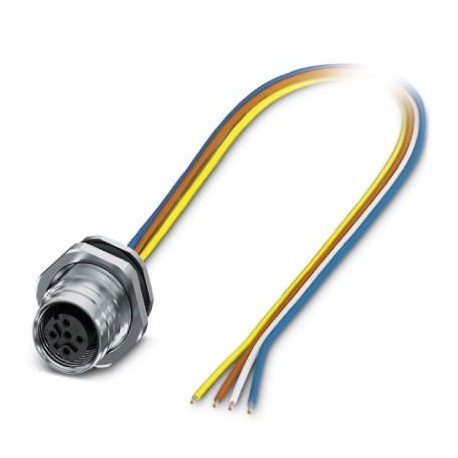 SACC-DSI-FSD-4CON-M16/0,5 PP - SACC-DSI-FSD-4CON-M16/0,5 PP 1027670 PHOENIX CONTACT Flush-type connector
