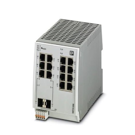 FL SWITCH 2214-2SFX PN - FL SWITCH 2214-2SFX PN 1044030 PHOENIX CONTACT Industrial Ethernet Switch