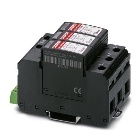 VAL-MS 350 VF-RW/3+0-FM/40 - VAL-MS 350 VF-RW/3+0-FM/40 1050284 PHOENIX CONTACT Type 2 surge arrester