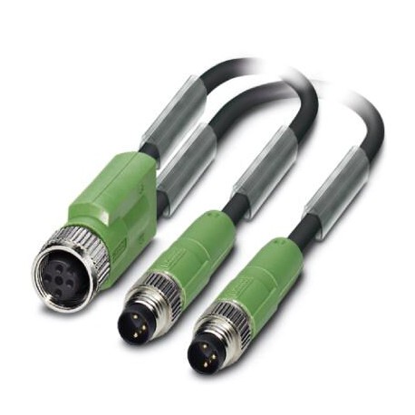 SAC-3P-M8FY/2X0,3-PUR/M 8MS - SAC-3P-M8FY/2X0,3-PUR/M 8MS 1057311 PHOENIX CONTACT Sensor/actuator cable SAC-3P-M8FY/2X0,3-PUR/M 8MS 1057311
