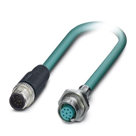 VS-M12FSBPS-M12MSS-94B/10,0 - VS-M12FSBPS-M12MSS-94B/10,0 1405267 PHOENIX CONTACT Network cable VS-M12FSBPS-M12MSS-94B/10,0 1405267