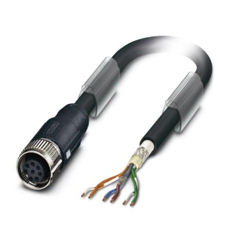 NBC- 1,5-971/M12FS VR - NBC- 1,5-971/M12FS VR 1412404 PHOENIX CONTACT Bus system cable NBC- 1,5-971/M12FS VR 1412404