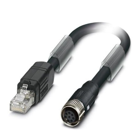 NBC-M12FS/4,0-971/R4AQ VR - NBC-M12FS/4,0-971/R4AQ VR 1412805 PHOENIX CONTACT Network cable NBC-M12FS/4,0-971/R4AQ VR 1412805