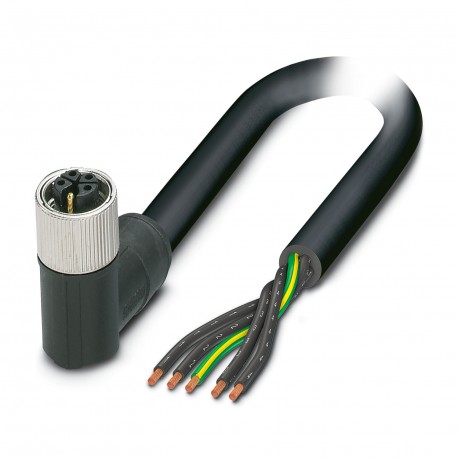 SAC-5P-1,5-PVC/M12FRK PE - SAC-5P-1,5-PVC/M12FRK PE 1414774 PHOENIX CONTACT Power cable
