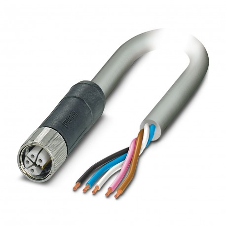 SAC-5P-1,5-500/M12FSL FE - SAC-5P-1,5-500/M12FSL FE 1414782 PHOENIX CONTACT Power cable
