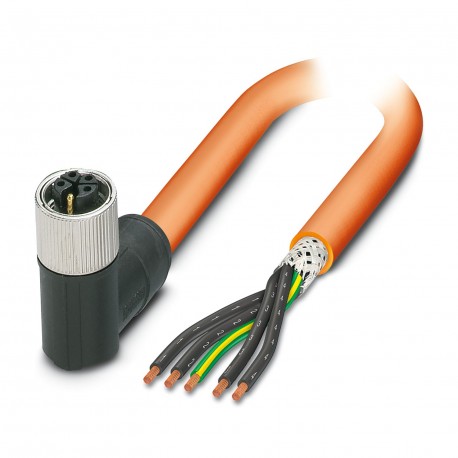 SAC-5P-3,0-PUR/M12FRK PE SH - SAC-5P-3,0-PUR/M12FRK PE SH 1414785 PHOENIX CONTACT Power cable