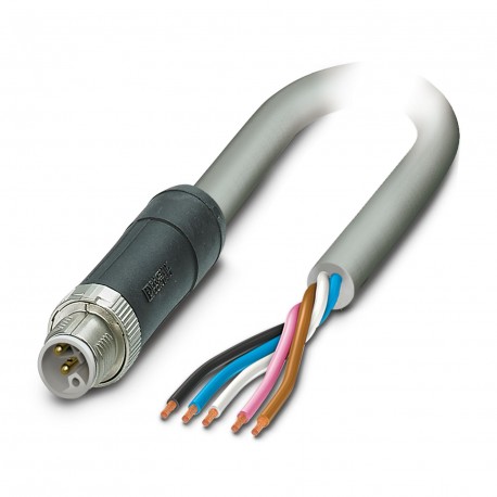 SAC-5P-M12MSL/ 1,5-280 FE - SAC-5P-M12MSL/ 1,5-280 FE 1414883 PHOENIX CONTACT Power cable