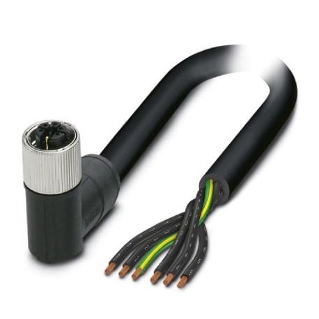 SAC-6P-1,5-PVC/M12FRM PE - SAC-6P-1,5-PVC/M12FRM PE 1414903 PHOENIX CONTACT Power cable