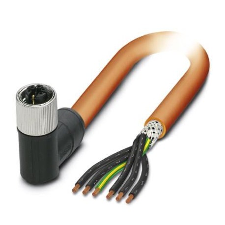 SAC-6P-10,0-PUR/M12FRM PE SH - SAC-6P-10,0-PUR/M12FRM PE SH 1414925 PHOENIX CONTACT Power cable