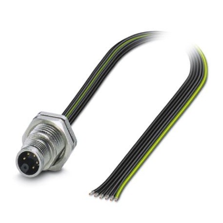 SACC-DSI-M12MSM-5PE-M16XL/0,2 - SACC-DSI-M12MSM-5PE-M16XL/0,2 1415302 PHOENIX CONTACT Flush-type connector