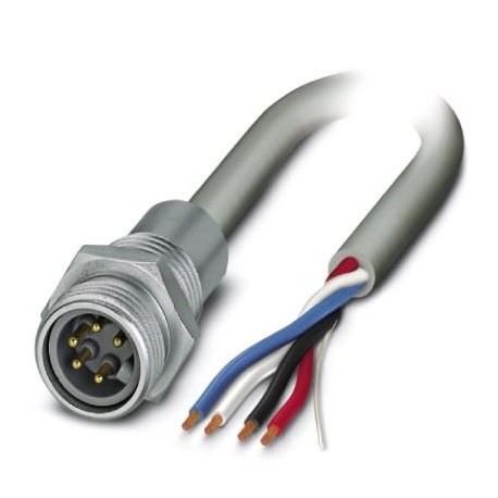 SACC-E-MINM-5CON-NPT12-U30/1,0 - SACC-E-MINM-5CON-NPT12-U30/1,0 1417776 PHOENIX CONTACT Flush-type connector