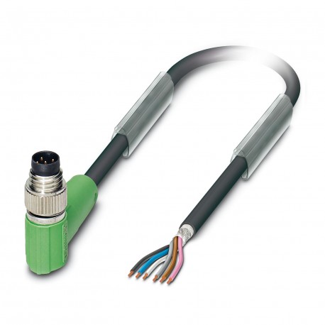 SAC-6P-M 8MR/ 1,5-PUR SH BK - SAC-6P-M 8MR/ 1,5-PUR SH BK 1419477 PHOENIX CONTACT Sensor/actuator cable SAC-6P-M 8MR/ 1,5-PUR SH BK 1419477
