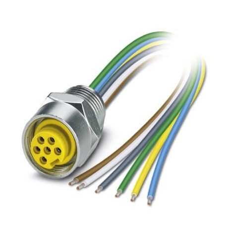 SACC-E-MINF-6CON-NPT12-547/1,0 - SACC-E-MINF-6CON-NPT12-547/1,0 1420951 PHOENIX CONTACT Flush-type connector