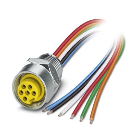 SACC-E-MINF-6CON-NPT12-U20/1,0 - SACC-E-MINF-6CON-NPT12-U20/1,0 1420956 PHOENIX CONTACT Flush-type connector