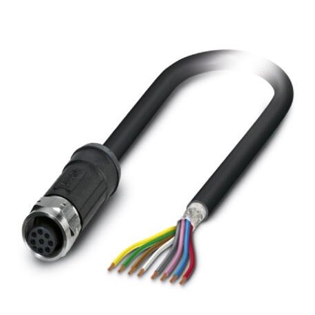 SAC-8P-15,0-28X/M12FS SH OD - SAC-8P-15,0-28X/M12FS SH OD 1421774 PHOENIX CONTACT Sensor/actuator cable SAC-8P-15,0-28X/M12FS SH OD 1421774
