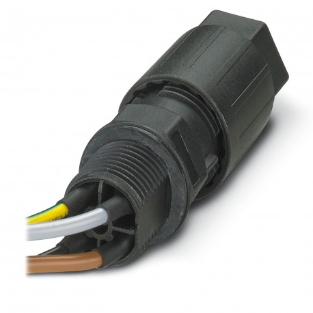 QPD W3PE2,5 9-14 M25 0,5 BK - QPD W3PE2,5 9-14 M25 0,5 BK 1423980 PHOENIX CONTACT Panel feed-through