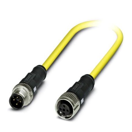 SAC-4P-M12MS/ 1,5-547/M12FS BK - SAC-4P-M12MS/ 1,5-547/M12FS BK 1424891 PHOENIX CONTACT Sensor/actuator cable