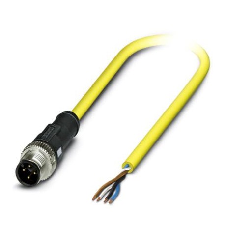 SAC-4P-M12MS/ 2,0-547 BK - SAC-4P-M12MS/ 2,0-547 BK 1424897 PHOENIX CONTACT Sensor/actuator cable