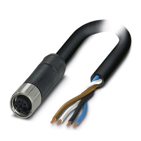 SAC-4P-1,5-PVC/M12FSL - SAC-4P- 1,5-PVC/M12FSL 1425093 PHOENIX CONTACT Power cable