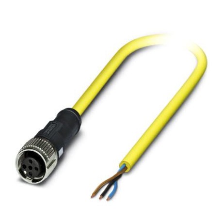 SAC-3P-15,0-547/M12FS BK - SAC-3P-15,0-547/M12FS BK 1425108 PHOENIX CONTACT Sensor/actuator cable