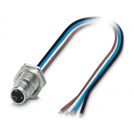 SACC-DSI-M12MSL-4CON-M16XL/0,2 - SACC-DSI-M12MSL-4CON-M16XL/0,2 1425588 PHOENIX CONTACT Flush-type connector