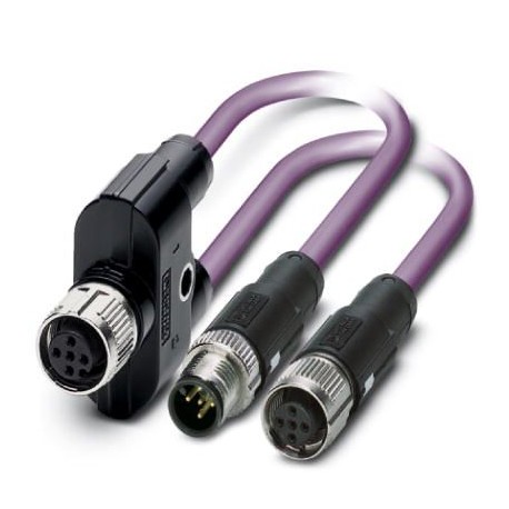 SAC-5P-M12FY/0,5-92/M12MS-FS - SAC-5P-M12FY/0,5-92/M12MS-FS 1514579 PHOENIX CONTACT Bus system cable
