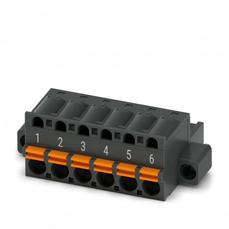FKC 2,5/ 6-STF-5,08 BK BDWH:-6 - FKC 2,5/ 6-STF-5,08 BK BDWH:-6 1716486 PHOENIX CONTACT Connector for printed circuit board, nominal current:..
