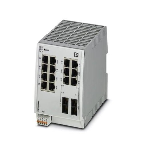 FL SWITCH 2214-2FX - FL SWITCH 2214-2FX 2702905 PHOENIX CONTACT Industrial Ethernet Switch