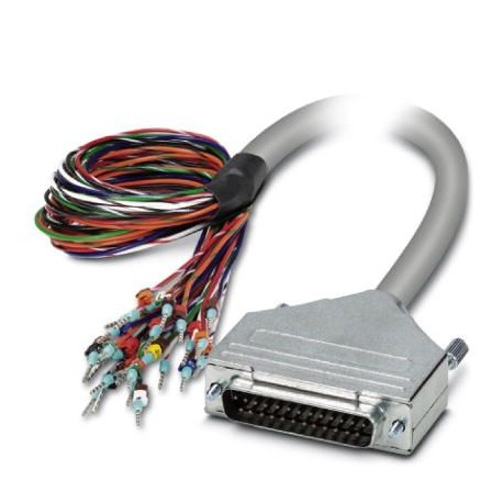 CAB-DSUB25M/OE/22/S/ 3M - CAB-DSUB25M/OE/22/S/ 3M 2909753 PHOENIX CONTACT Cable