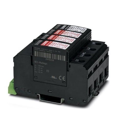 VAL-US-120/40/3+1-FM - VAL-US-120/40/3+1-FM 2910354 PHOENIX CONTACT Type 2 surge protection device