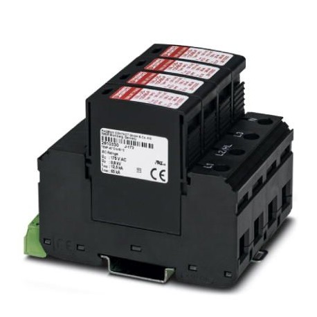VAL-US-277/80/3+1V-FM - VAL-US-277/80/3+1V-FM 2910379 PHOENIX CONTACT Type 2 surge protection device