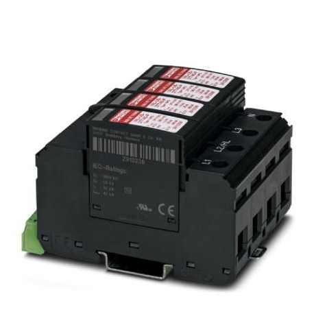 VAL-US-480HLD/30/3+1V-FM - VAL-US-480HLD/30/3+1V-FM 2910387 PHOENIX CONTACT Type 2 surge protection device
