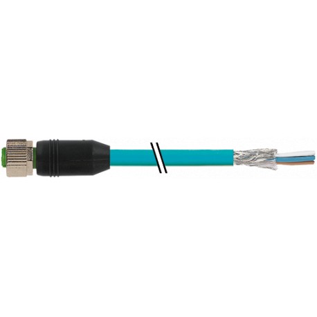 7000-13225-8342000 - 7000-13225-8342000 MURRELEKTRONIK M12 female 0° with cable DeviceNet PUR AWG24 + AWG22 shielded blue UL/CSA ..