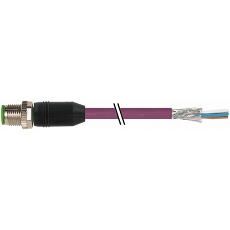 7000-13105-8034000 - 7000-13105-8034000 MURRELEKTRONIK M12 male 0° with cable DeviceNet PUR AWG24 + AWG22 shielded violet UL/CSA ..