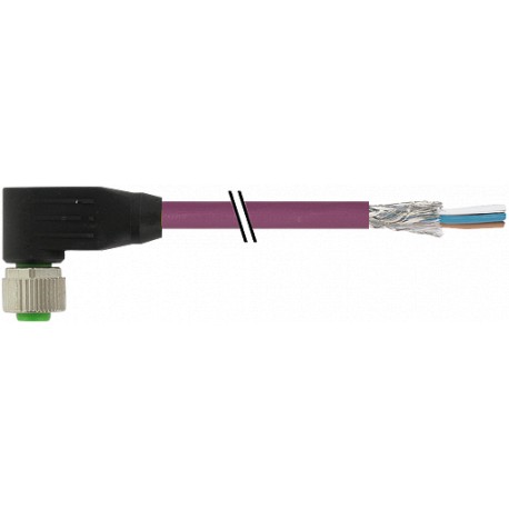 7000-13251-8030150 - 7000-13251-8030150 MURRELEKTRONIK M12 female 90° with cable CANopen/DeviceNet PUR AWG24 + AWG22 shielded vio..