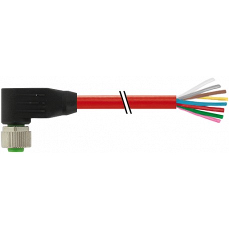 7000-17061-7180300 - 7000-17061-7180300 MURRELEKTRONIK M12 female 90° with cable 3m