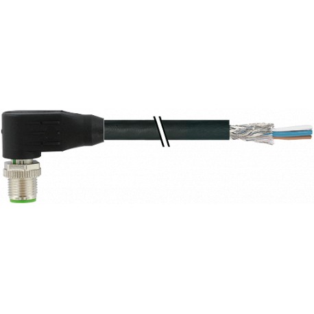 7000-19321-7030150 - 7000-19321-7030150 MURRELEKTRONIK M12 male 90° with cable PVC 12x0,14 shielded black 1.5m