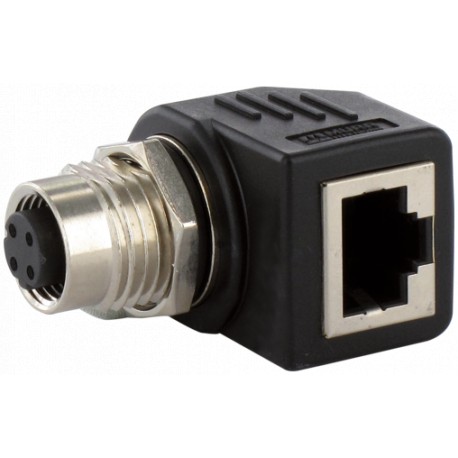 7000-44681-0000000 - 7000-44681-0000000 MURRELEKTRONIK M12 female D-coded / RJ45 Ethernet adapter 90° 4-pol.