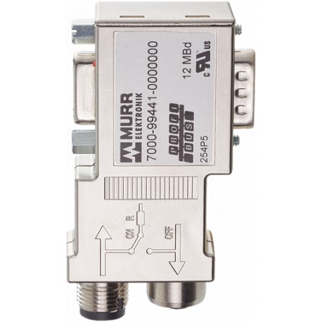 7000-99441-0000000 - 7000-99441-0000000 MURRELEKTRONIK M12/D-Sub Profibus adapter Mini 90° M12 male B-cod./M12 female B-cod.