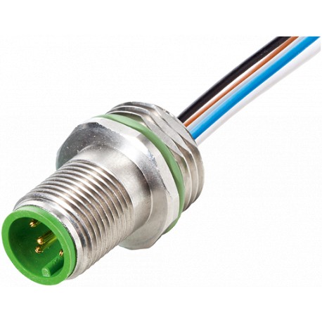 7002-13501-9710050 - 7002-13501-9710050 MURRELEKTRONIK M12 male receptacle A-cod. front mount V2A PP 4X0.34 0.5m