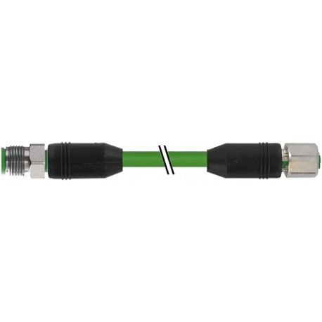 7002-44571-7961000 - 7002-44571-7961000 MURRELEKTRONIK M12 male 0° / M12 female 0° Ethernet V2A PUR 2x2xAWG22 shielded green UL/C..