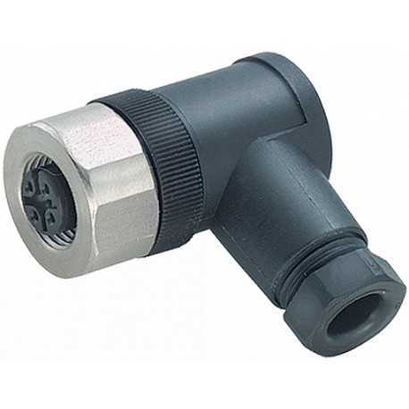 7004-13041-0000000 - 7004-13041-0000000 MURRELEKTRONIK M12 female 90° field-wireable screw terminals V4A 5-pol. 6-8mm max. 0,75mm²