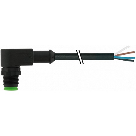 7005-12101-6241000 - 7005-12101-6241000 MURRELEKTRONIK M12 LITE male 90° with cable PUR 4X0.34 black UL/CSA 10m